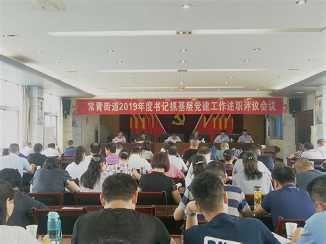 常青街道召开2019年度基层党建工作述职评议会 包河先锋网