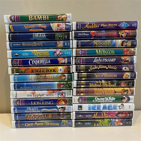 Disney Movies VHS Listing 1 of 5 Stock Refresh Original - Etsy