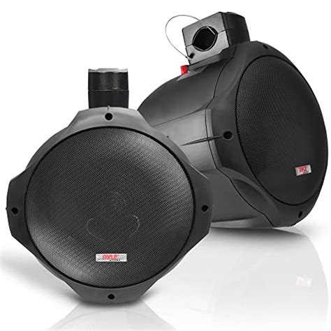 Pyle Inch Dual Marine Speakers Way Ip Waterproof Weather