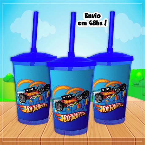Copo Twister Personalizado Hot Wheels Elo Produtos Especiais