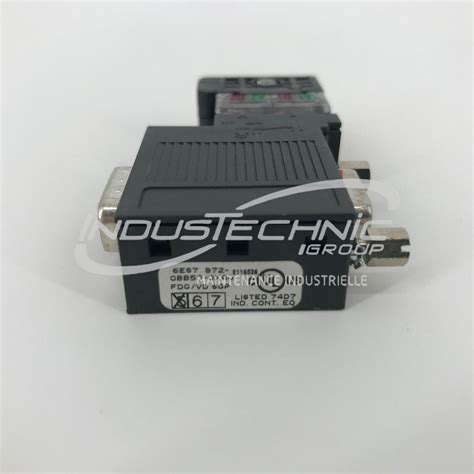 SIMATIC DP BUS CONNECTOR FOR PROFIBUS 6ES7972 0BB50 0XA0 SIEMENS NMATH