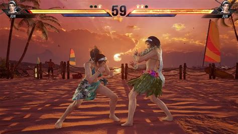 TEKKEN 鉄拳 PS 水着 ビキニ BIKINI 比基尼 비키니 カスタマイズ customize セレブリティパック ハイビスカスパック YouTube