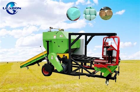 Automatic Diesel Livestock Donkey Silage Feed Round Wrapping Baler