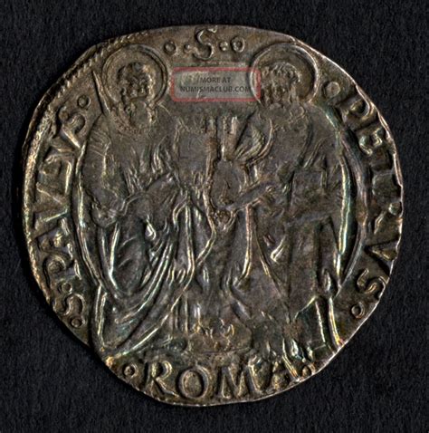 A Lovely Coin Of The Borgias Pope Alexander Vi Roma Silver Grosso Rare