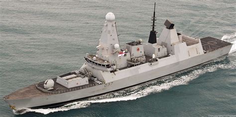 D 37 HMS Duncan Type 45 Guided Missile Destroyer Royal Navy