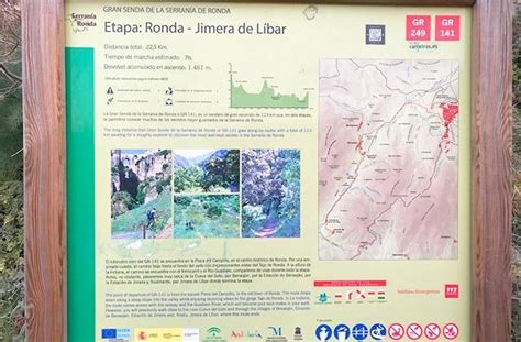 GR 141 Greenway or Gran Senda de la Serranía de Ronda