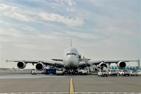 In Photos Behind The Scenes Of An Emirates Airbus A380 Maintenance Check