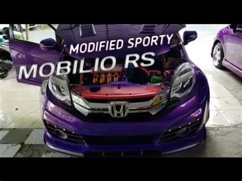 Custom Bodykit Modified Honda Mobilio Rs Youtube