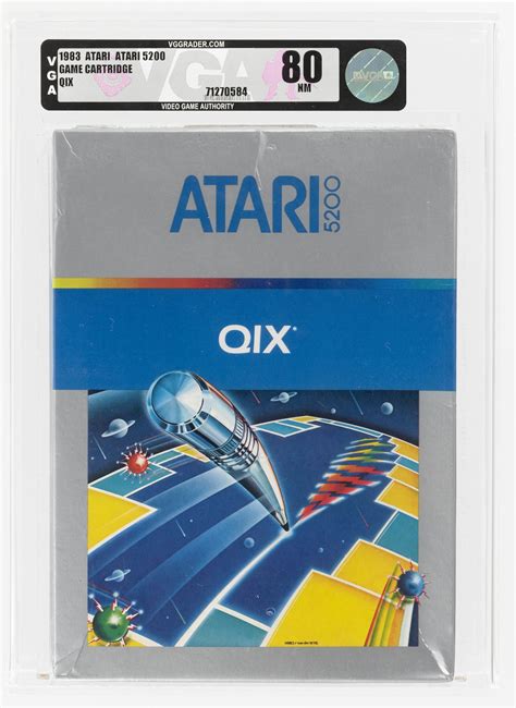 Hake's - ATARI 5200 (1983) QIX VGA 80 NM.