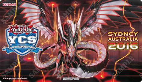 Yu Gi Oh Ycs Championship Participation Playmat Cyber Dragon Infinity