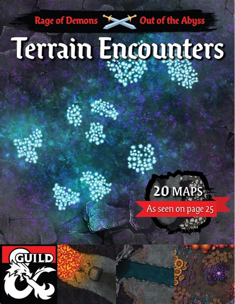 Out of the Abyss Terrain Encounters Battle Maps - Dungeon Masters Guild ...