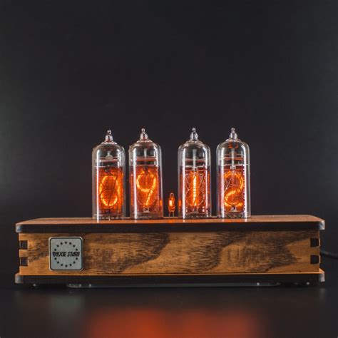 Nixie Tube Clock With Replaceable In 14 Nixie Tubes Motion Temperature