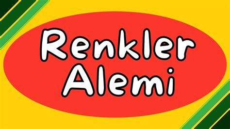 Renklerin B Y S Ocuklar In E Lenceli Renk Ark S Ne Eyle