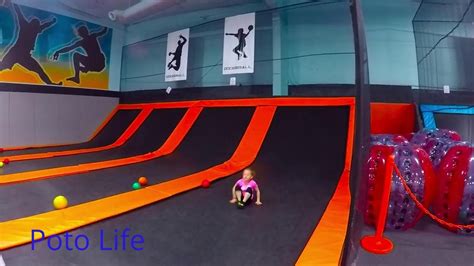 Fun Indoor Trampoline Park Youtube