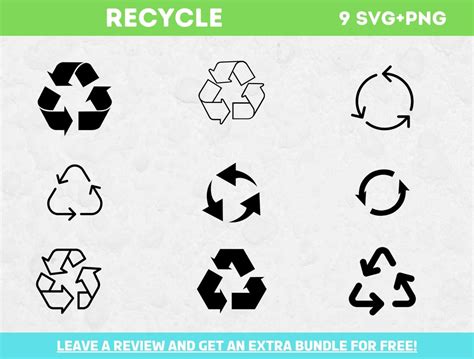 Recycle Svg Cut File Svg Files For Cricut Recycle Png Recycle