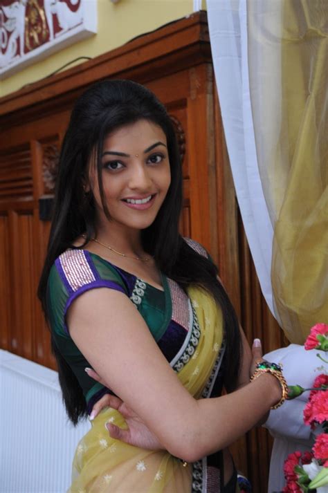 Kajal Agarwal Love You Kajal Agarwal Cute Saree Post No247