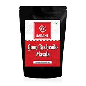 Saranz Goan Recheado Masala Perfect For Cooking Ready To Use No Added