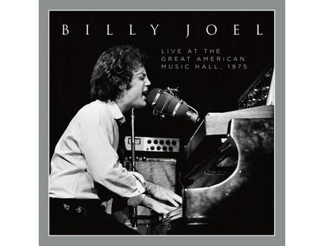 Vinil Billy Joel Live At The Great American Music Hall Lp