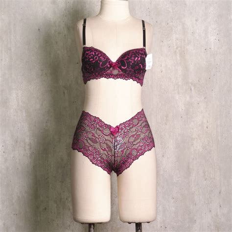 Conjunto Lingerie Renda Preto Lingerie Feminina N O Indentificada Nunca Usado Enjoei