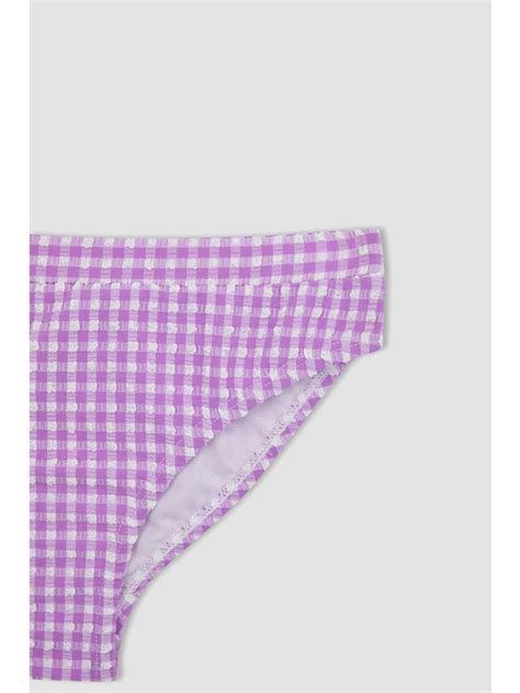 DeFacto Kız Çocuk Kareli Bikini Takımı Z A HS Fiyatı