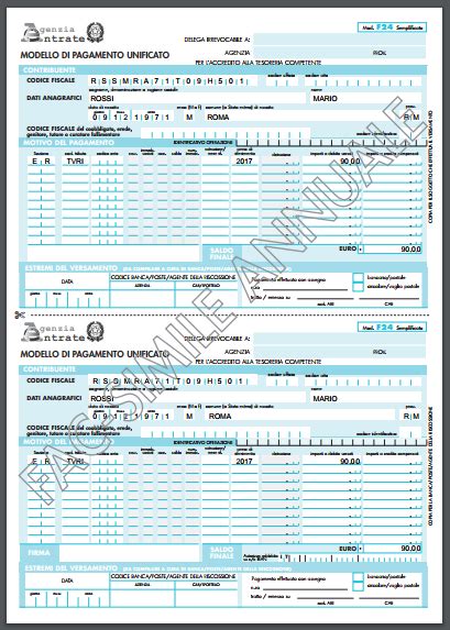 Canone RAI Con Modello F24 Guida E Fac Simile PMI It