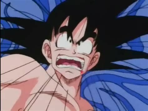 Shocked Troubled Goku Blank Template Imgflip