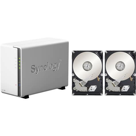 Synology Diskstation Ds218j Nas Server 4tb 2 Bay Bestückt Mit 2x 2tb Ds218j 4tb Bc