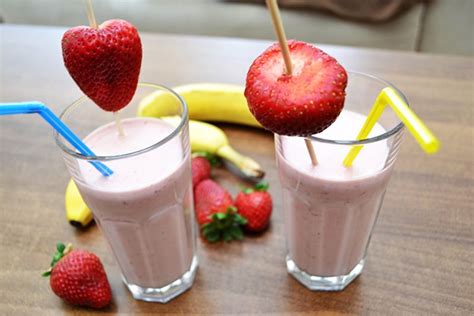 Bananen Erdbeer Shake Rezepte Suchen