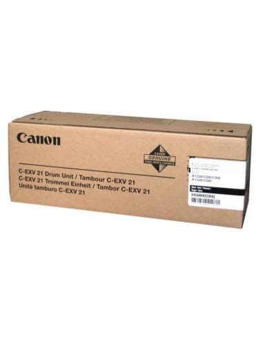 DRUM UNIT NERO ORIGINALE CANON C EXV21