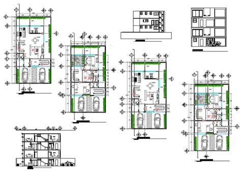 Edificio 4 Niveles En Autocad Descargar Cad Gratis 1373 Mb Bibliocad