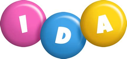 Ida Logo | Name Logo Generator - Candy, Pastel, Lager, Bowling Pin ...