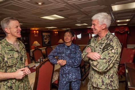 DVIDS Images USS Ronald Reagan CVN 76 Hosts Tri Lateral Summit