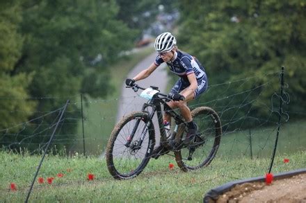 Loana Lecomte France During Cycling Mountain Editorial Stock Photo