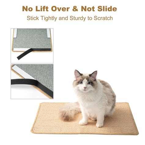 Chicwow Cat Scratcher Cat Scratch Pad With Adhesive Hook Loop Tape