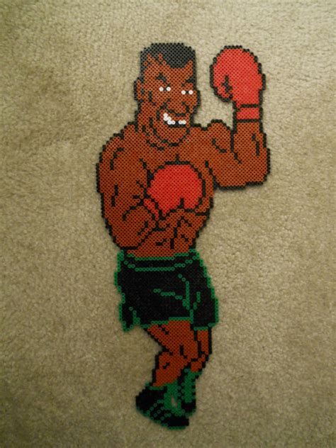 Punch Out Mike Tyson Perler By Sam7bam On Deviantart