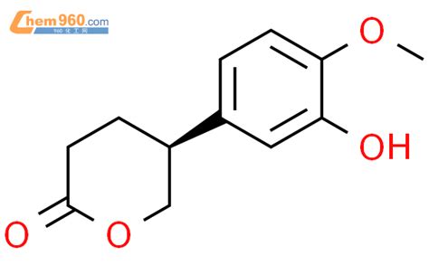 261358 22 9 2H Pyran 2 One Tetrahydro 5 3 Hydroxy 4 Methoxyphenyl