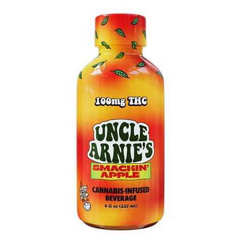 Smackin Apple 8oz 100mg Hybrid Edible Uncle Arnie S