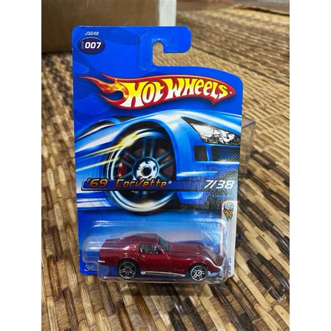 Hot Wheels 69 Corvette Shopee Malaysia