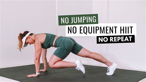 Min No Jumping Full Body Workout No Repeat No Equipment Hiitburn