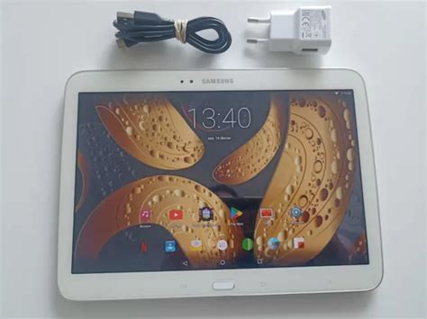 Tablette Samsung Galaxy Tab 3 Gt P5210 101 16 Go Wi Fi Blanche Android 712 Eur 5500