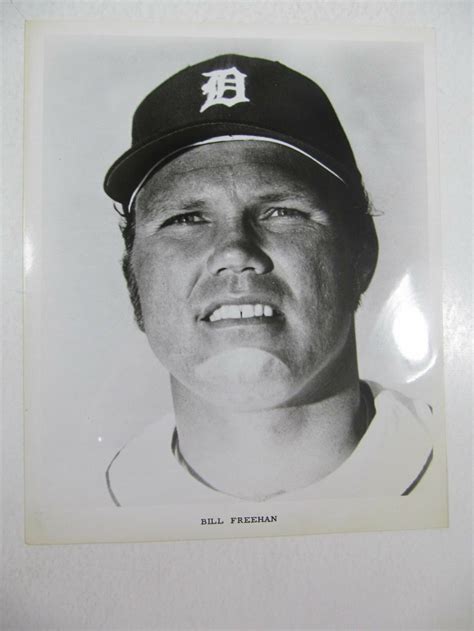 Original Press Glossy Photo Bill Freehan Detroit Tigers 1972 1973