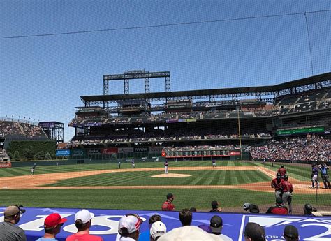 Coors Field Seating Chart Rows Cabinets Matttroy