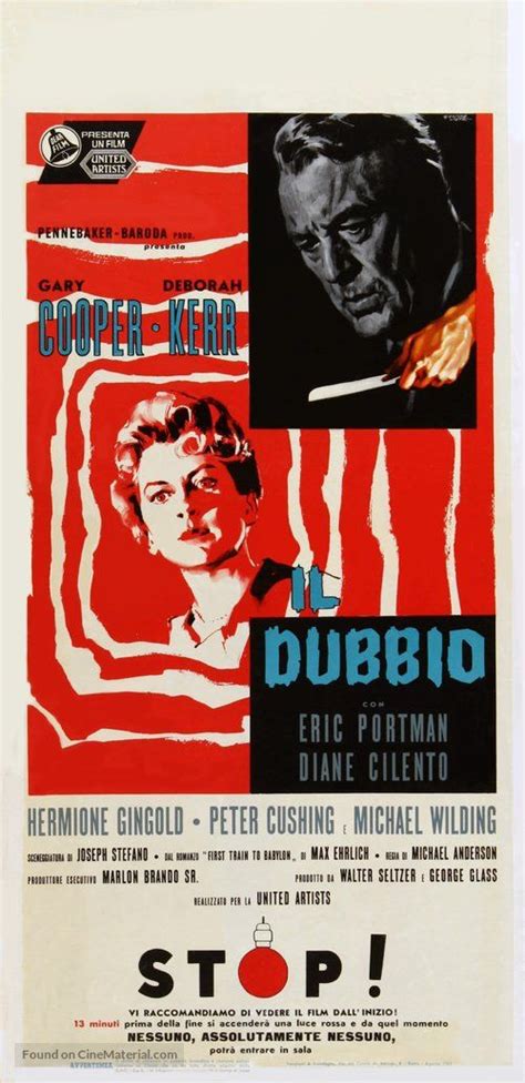 The Naked Edge Italian Movie Poster
