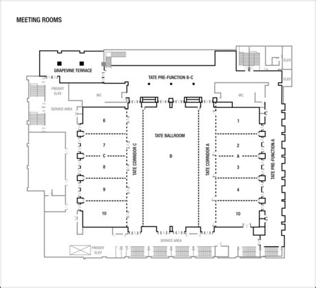 Gaylord Texan Resort Map