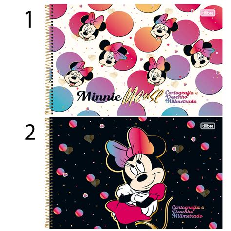 Caderno De Desenho Da Minnie