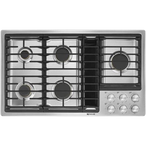 JennAir JGD3536GS 36 Inch Gas Cooktop with JX3™ Downdraft Ventilation ...