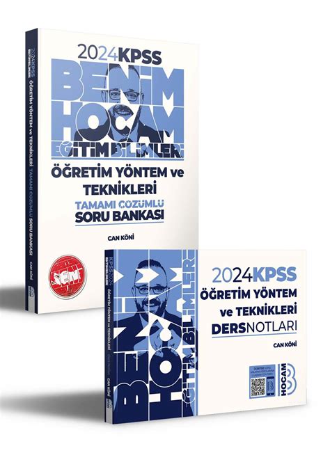 2024 KPSS Eğitim Bilimleri Öğretim Yöntem ve Teknikleri Ders Notları ve