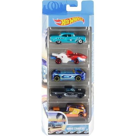 Set De Vehicules Hot Wheels Wave Cravers Voitures Minatures Enfant Cdiscount Jeux Jouets