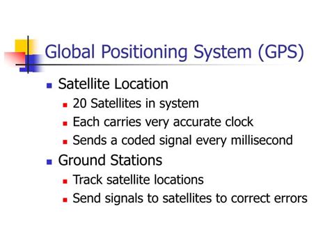 Ppt Global Positioning System Gps Powerpoint Presentation Free Download Id4575149