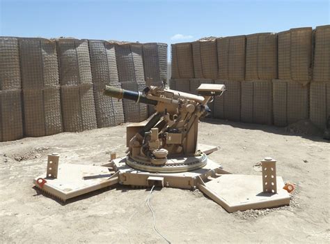 Futuristic Mortar Turret Seen In Action At Us Special Ops Base In Syria